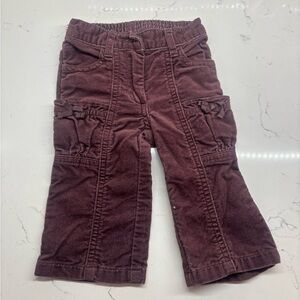 Janie and Jack girls' corduroy pants Size 3-6 months